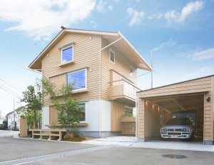 モデルハウスBEAHAUS 外観｜栃木県宇都宮市の注文住宅 ネクストハウスデザイン｜施工例