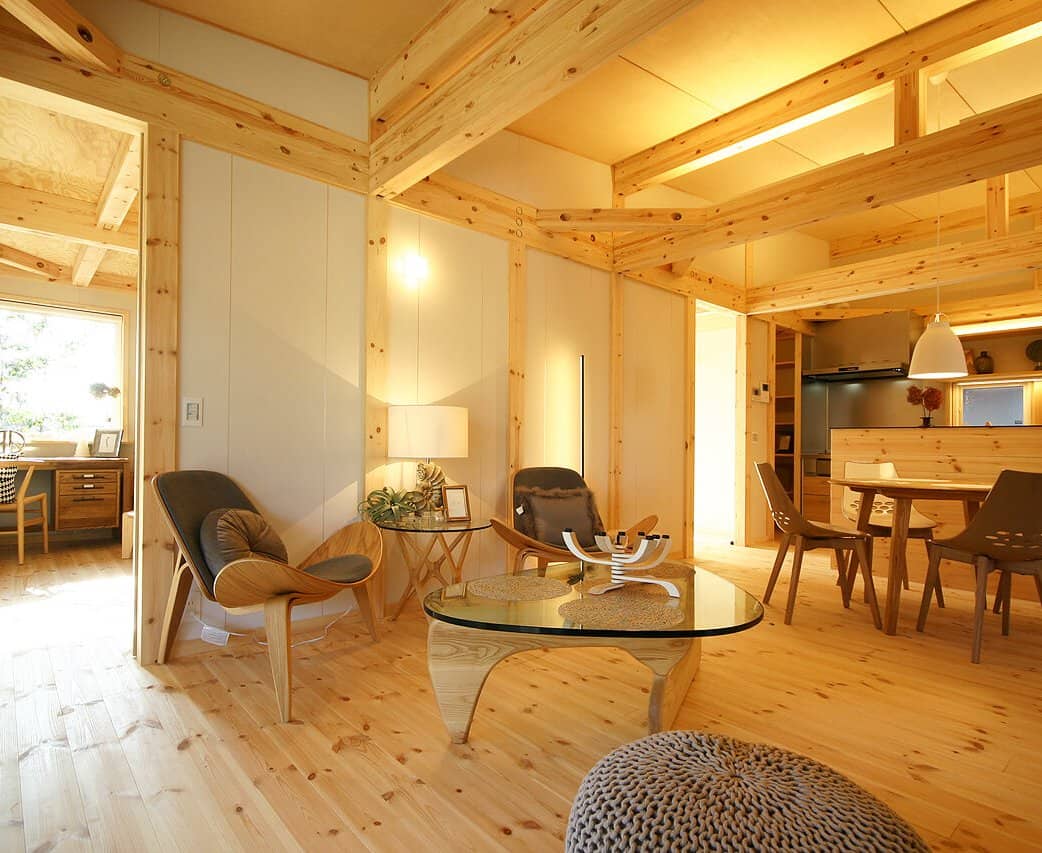 LDK｜平屋の家 COVACO｜栃木県宇都宮市で注文住宅を手掛ける NEXT HAUS DESIGN の平屋モデルハウス