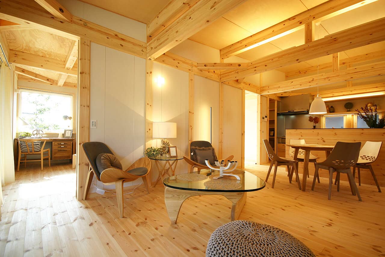 LDK｜平屋の家 COVACO｜栃木県宇都宮市で注文住宅を手掛ける NEXT HAUS DESIGN の平屋モデルハウス