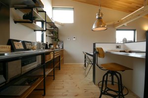 カウンターキッチン｜BEAHAUS｜N-SERIES｜栃木県宇都宮市で注文住宅を手掛ける NEXT HAUS DESIGN／ネクストハウスデザインの施工例