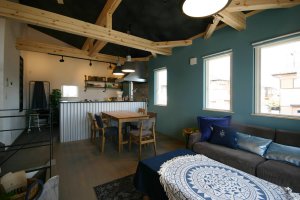 リビングダイニング｜BinO wave｜栃木県宇都宮市で注文住宅を手掛ける NEXT HAUS DESIGN／ネクストハウスデザインの施工例