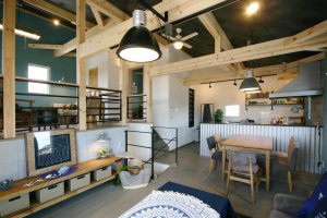 リビングダイニング｜BinO wave｜栃木県宇都宮市で注文住宅を手掛ける NEXT HAUS DESIGN／ネクストハウスデザインの施工例
