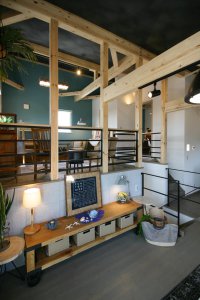スキップフロア｜BinO wave｜栃木県宇都宮市で注文住宅を手掛ける NEXT HAUS DESIGN／ネクストハウスデザインの施工例