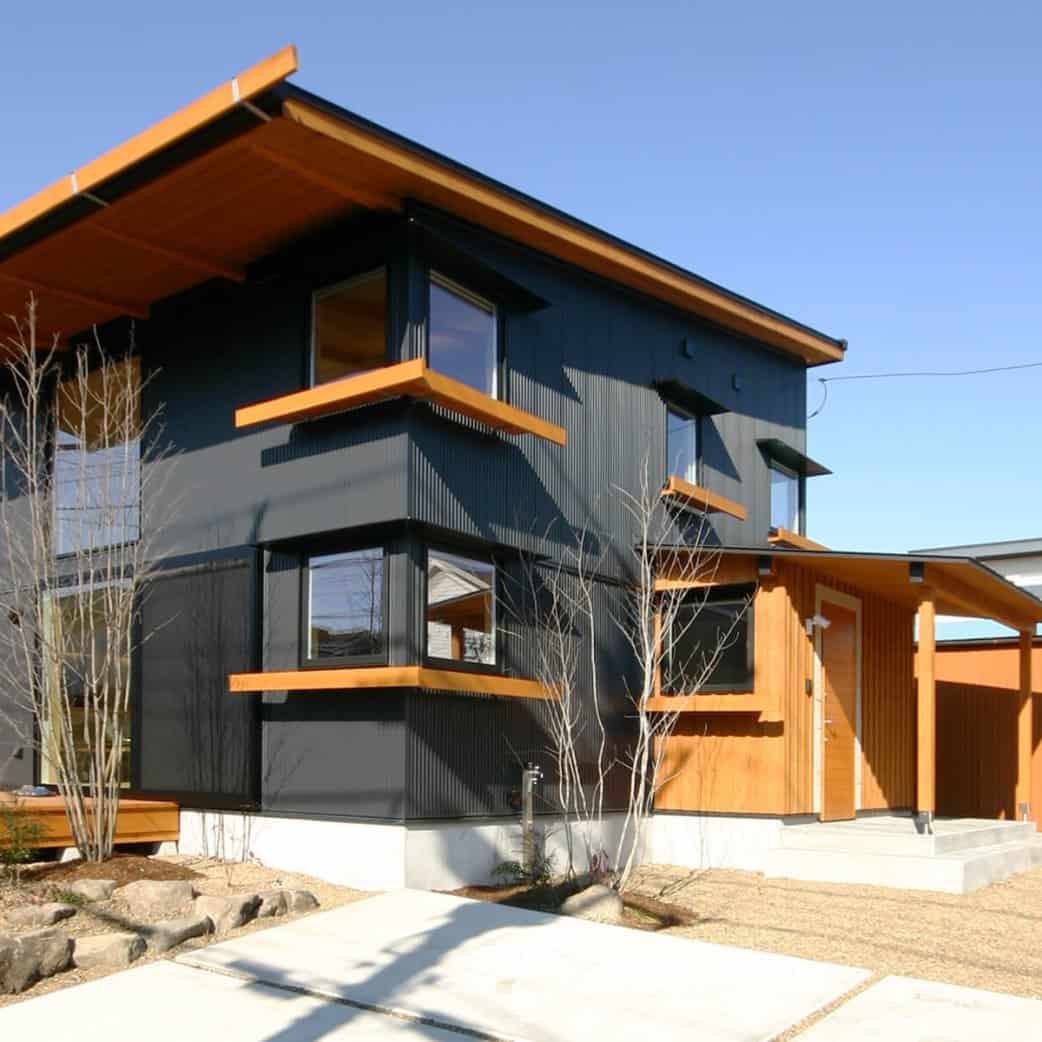 外観｜BEAHAUS | N-SERIES｜栃木県宇都宮市で注文住宅を手掛けるネクストハウスデザインの施工例