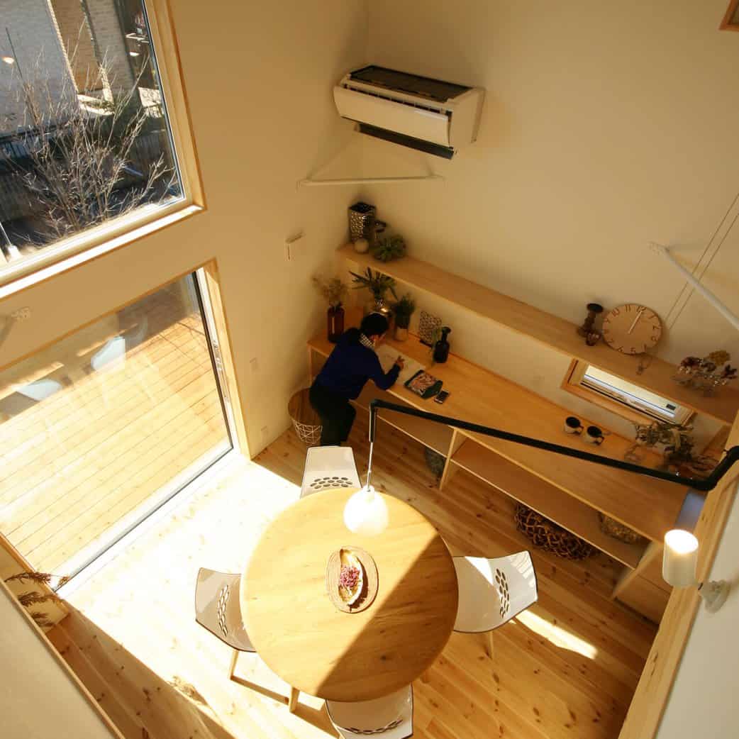 吹き抜け｜BEAHAUS | N-SERIES｜栃木県宇都宮市で注文住宅を手掛けるネクストハウスデザインの施工例
