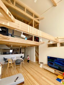 【予約制】吹き抜けとロフトのある木の家 完成見楽会 宇都宮市｜注文住宅 BOOOTS