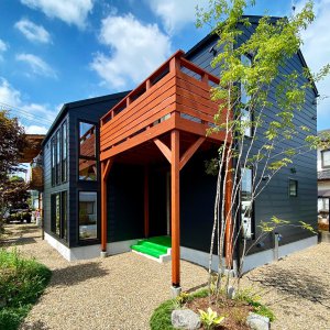 外観｜B-CRAFT | BinO｜栃木県宇都宮市で注文住宅を手掛けるネクストハウスデザインの施工例