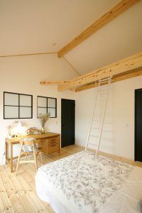 ベッドルーム｜B-CRAFT | BinO｜栃木県宇都宮市で注文住宅を手掛けるネクストハウスデザインの施工例