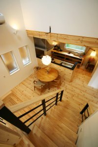 吹き抜け｜B-CRAFT | BinO｜栃木県宇都宮市で注文住宅を手掛けるネクストハウスデザインの施工例