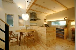 ダイニングキッチン｜B-CRAFT | BinO｜栃木県宇都宮市で注文住宅を手掛けるネクストハウスデザインの施工例