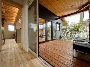 小山モデルハウス LOAFER ウッドデッキ｜注文住宅 ネクストハウスデザイン｜施工例