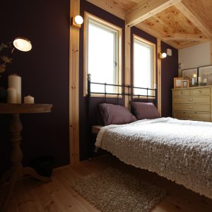 ベッドルーム｜北欧スタイルの平屋 | COVACO［コバコ］施工事例｜栃木県宇都宮市で注文住宅を手掛けるネクストハウスデザインの施工例