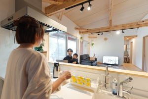 栃木県芳賀郡芳賀町 E様邸｜キッチン｜COVACO｜ネクストハウスデザイン