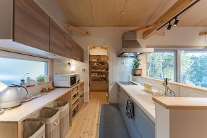 栃木県芳賀郡芳賀町 E様邸｜パントリー｜COVACO｜ネクストハウスデザイン