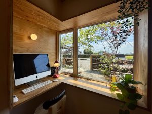 通り土間のある平屋｜さくら市蒲須坂｜書斎コーナー｜ネクストハウスデザイン