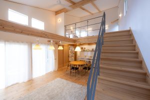 栃木県宇都宮市 E様邸｜LDK｜LOAFER｜ネクストハウスデザイン