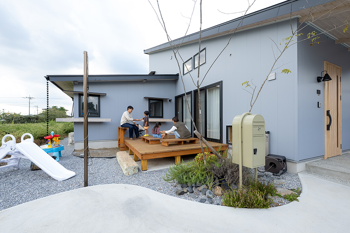 栃木県宇都宮市 E様邸|ウッドデッキ|LOAFER|ネクストハウスデザイン
