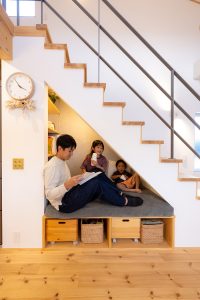 栃木県宇都宮市 E様邸｜階段下ヌック｜LOAFER｜ネクストハウスデザイン