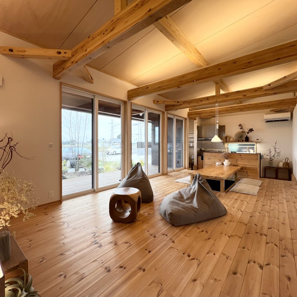 ロフトのある平屋 COVACO LDK｜注文住宅 ネクストハウスデザイン｜施工例