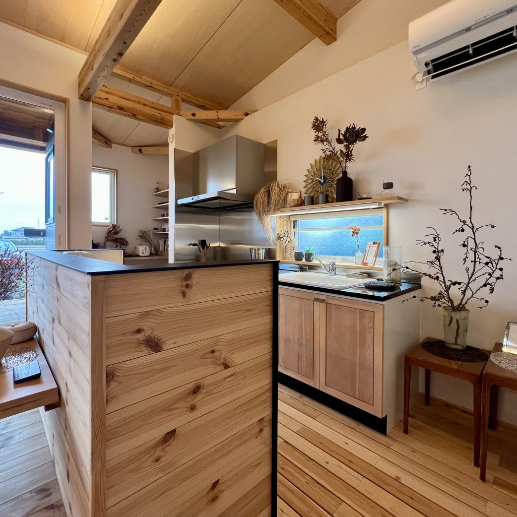 ロフトのある平屋 COVACO キッチン｜注文住宅 ネクストハウスデザイン｜施工例