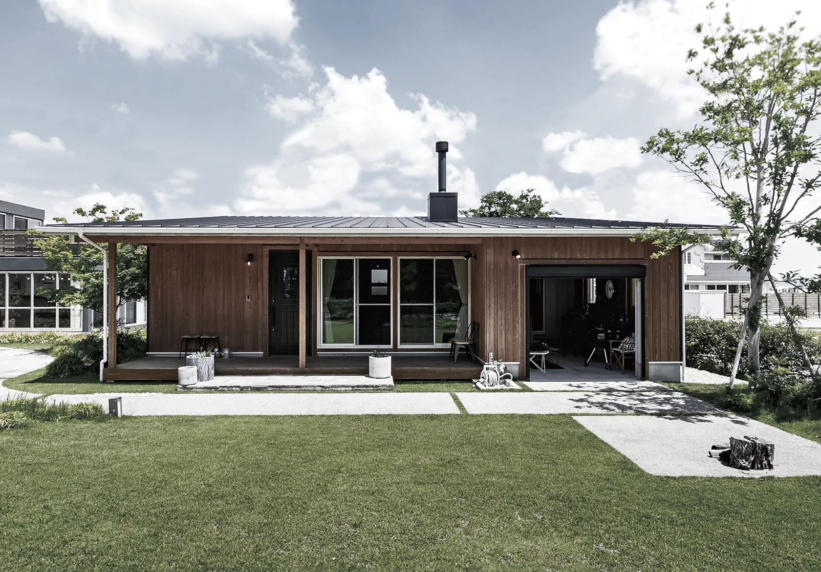 平屋の傑作。COVACO_外観