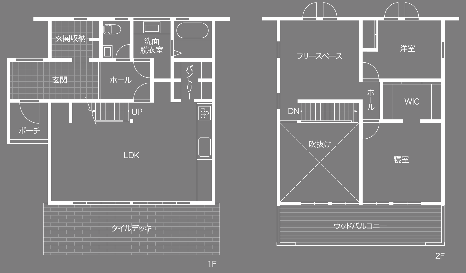 glamp 間取り図 モデルプラン3 栃木県宇都宮市で注文住宅を手掛ける NEXT HAUS DESIGN／ネクストハウスデザインの商品紹介